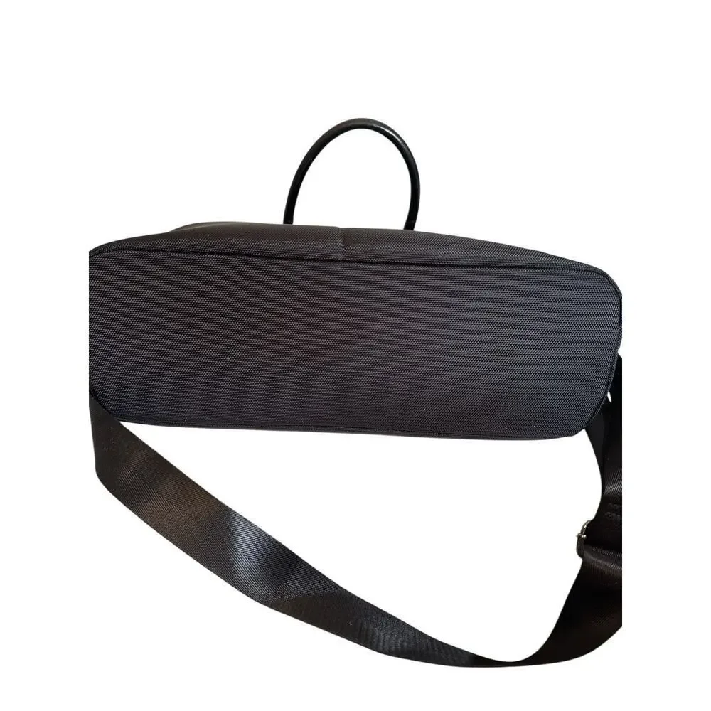 Ashbury by Spector & Co. Unisex Laptop Case Tote Shoulder Bag Black Briefcase
